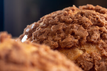 pastry bread france macro sugar