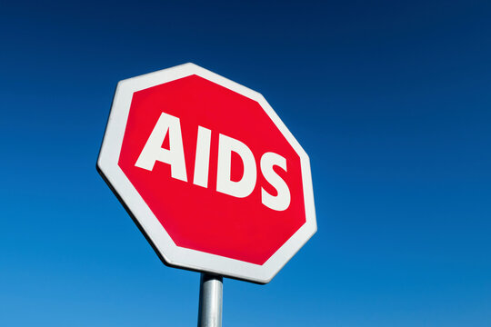 Traffic sign to stop the deadly AIDS disease and to find the cure