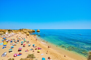 Algarve coast and beaches of Portugal