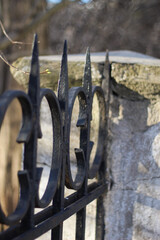 Fence of the old Gorotsky park