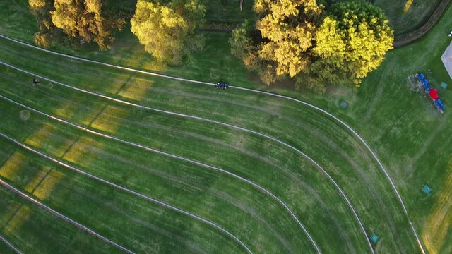 Aerial of a University in Aguascalientes Mexico. High quality UHD drone footage. 