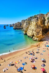 Fototapeta na wymiar Algarve coast and beaches of Portugal