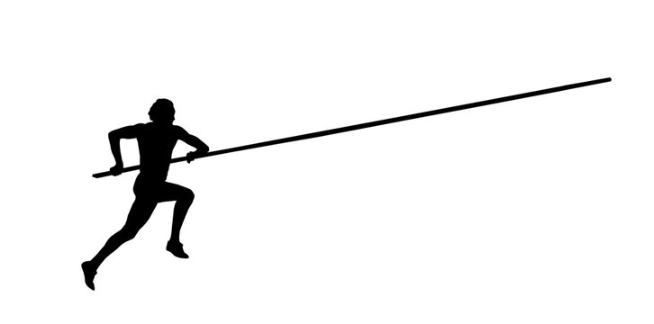 Saut &agrave; la perche
