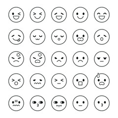 顔　丸　アイコン　03