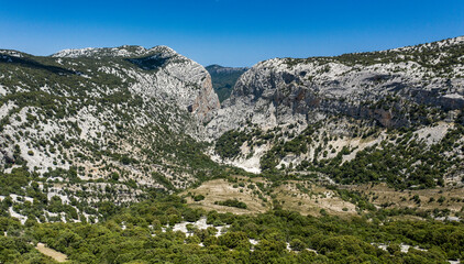 Fototapeta na wymiar Canyon Gorroppu ,supramonte, Sardegna