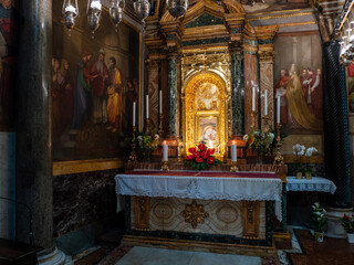 Santuario della madonna del buon consiglio, in Genazzano, provincia di Roma
