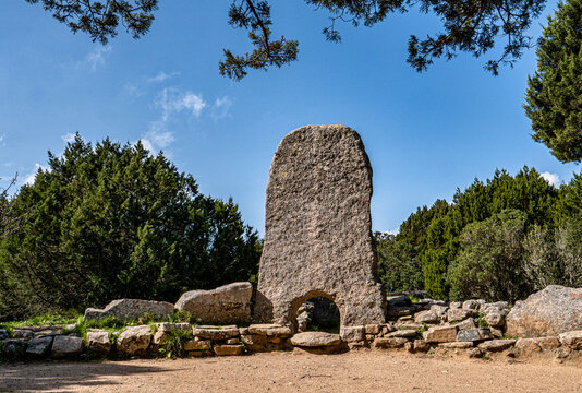 La Tomba Dei Giganti Li Mizzani, Palau, Sardegna.