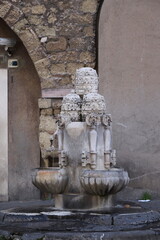 Fountain of the Tiaras in Rome