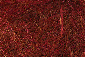 Copper wire as background, industry secondary raw materials