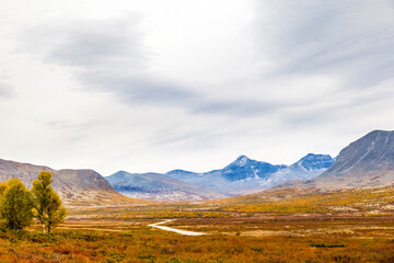 Obraz premium Norwegen, Landschaften im Rondane-Nationalpark