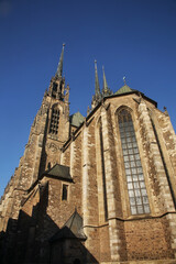 Fototapeta premium Cathedral of St. Peter and Paul in Brno. Czech republic