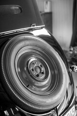 Oldtimer schwarz wei&szlig;