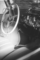 Oldtimer schwarz wei&szlig;