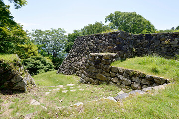 高取城跡　新櫓跡　奈良県高取町