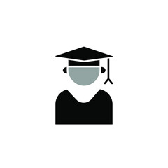 Student icon template