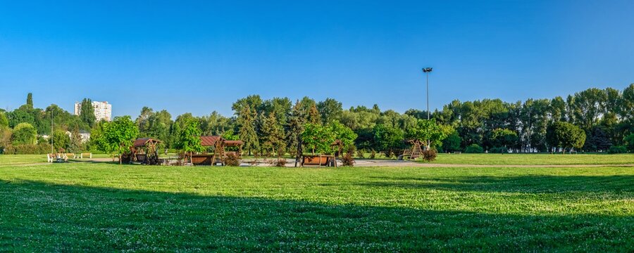 Valley of roses in Cherkasy, Ukraine
