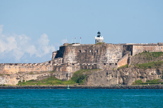 Fort Castillo San Felipe Del Morro In Puerto Rico.