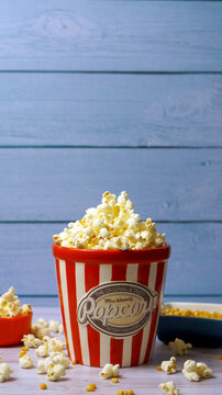 Snack de palomitas de ma&iacute;z saladas