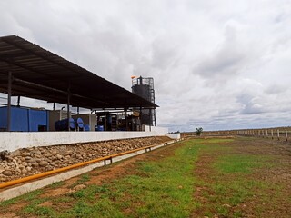 railway in the countryside