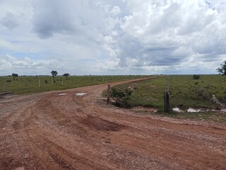 road in the countryside