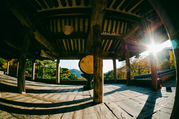 한국의 산지승원 봉정사 가을 Bongjeongsa Temple