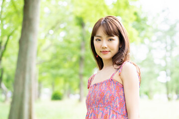 Naklejka premium 美しい日本女性