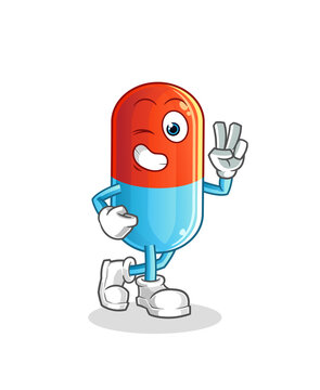 recommend clip art: medicine young boy character. cartoon mascot vector