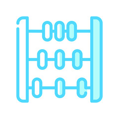 Illustration Vector graphic of abacus icon