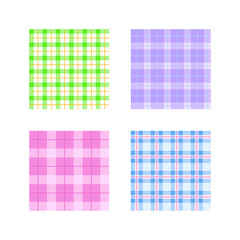 Trendy check pattern background illustration