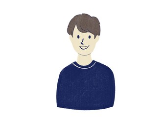 人物　ジェスチャー　男性