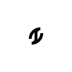Initial letter S,SN logo Design, Coffee
