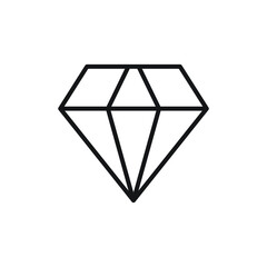 Diamond icon design. vector illustration