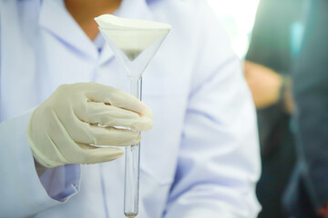 Scientists and scientific vaccine experiments