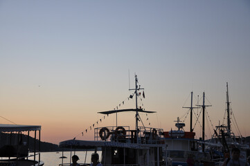 Naklejka premium Evening Sky