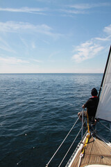 Sailor Looking To The Horizon