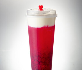 Milkshake watermelon juice drink