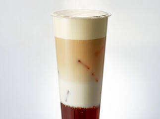 glass of coffee with ice