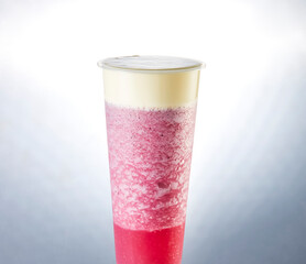 Dragon Fruit Milkshake Drink