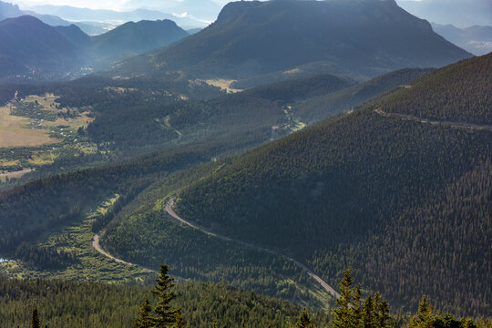 Trail Ridge Road In Rocky Mountain National Park, Colorado, USA