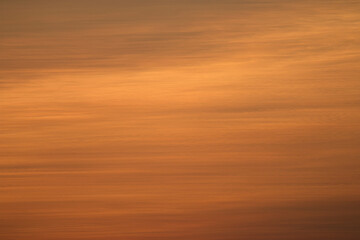 sunset sky and clouds