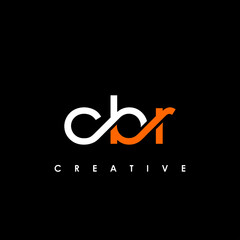 CBR Letter Initial Logo Design Template Vector Illustration
