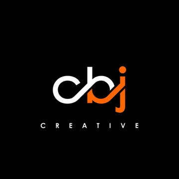 CBJ Letter Initial Logo Design Template Vector Illustration