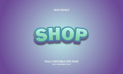 Editable 3D Text Effects Template