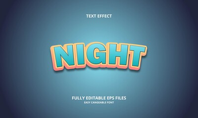 Editable 3D Text Effects Template