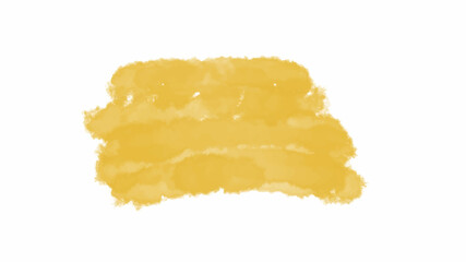 Yellow watercolor background for textures backgrounds and web banners design-