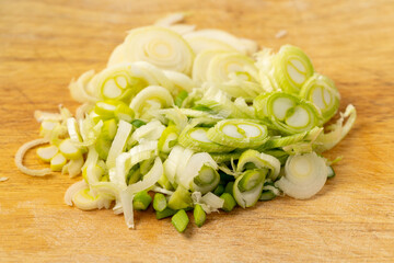 Chop pepper as a hors d 'oeuvres