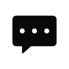 Message bubble icon