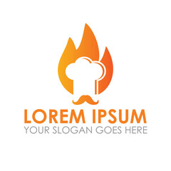 chef vector , restaurant logo vector