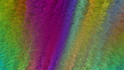 Abstract gradient multi-colored linear background