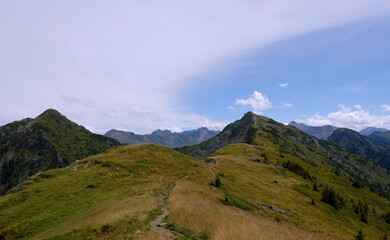 Wanderung über die Gasselhöhe bei der Reiteralm - Schober - Schladming - Steiermark - Österreich 